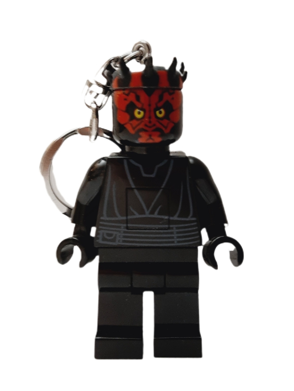 🍒 LEGO Star Wars Darth Maul Flashlight Sith Lord Minifigure Keyring Keychain